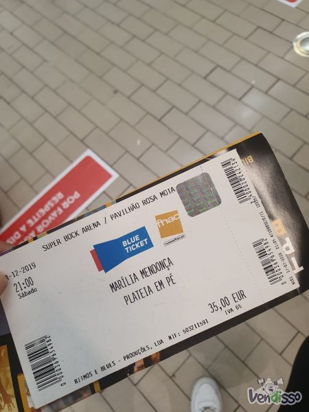 Bilhetes para Marilia Mendonça 