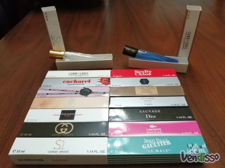 Perfumes 33 ml grandes marcas mais de 40