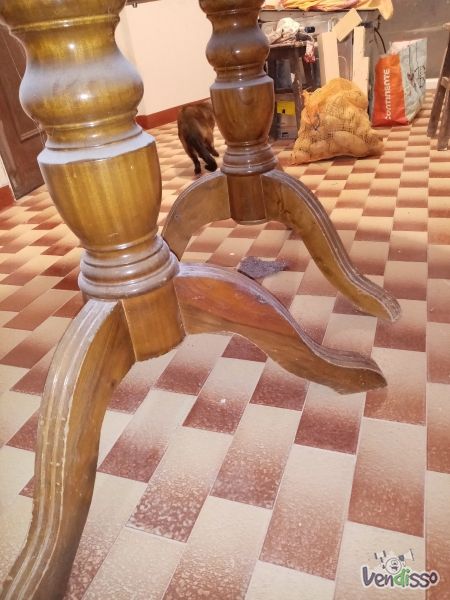 Mesa estilo rústico