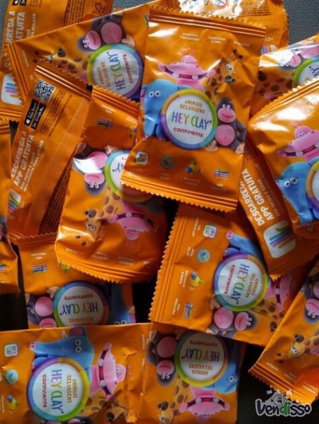 Lote 15 Saquetas Plasticina