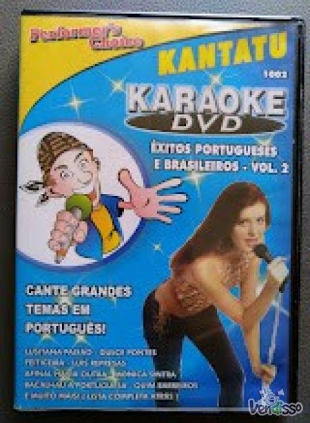 Karaoke DVD êxitos Portugal e Brasil