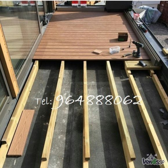 Instalacao de pavimento de madeira, aplicação deck Montagem964888