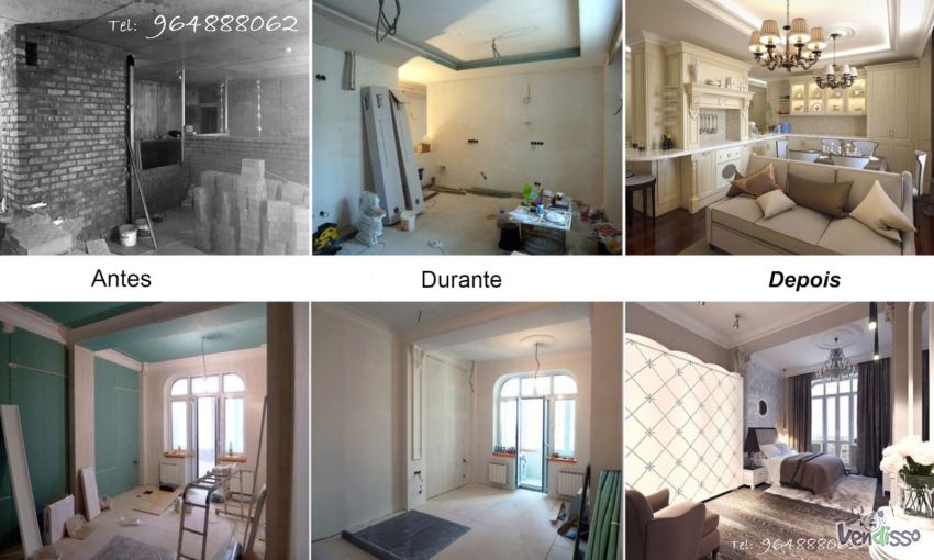 4. Renovação de Apartamentos, Restauro de Apartamento, Reabilitação de apartamentos, Remodelação de Apartamentos, Remodelação Casa de banho, Remodelaçã de Cozinha, Pintura Apartamentos, Reparação telhado, 964 1