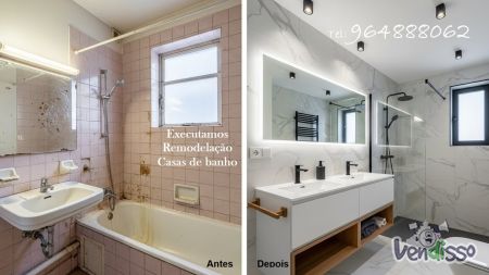 Remodelação Casas de banho, Restauro de Wc