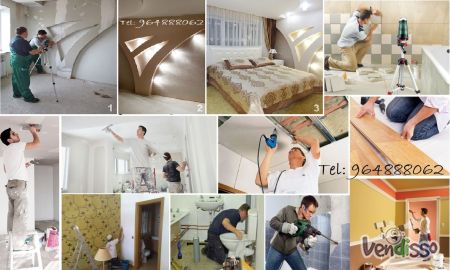 Desde Reparações simples a Remodelações totais, Manutenções de imóveis.