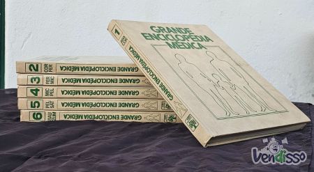 Grande Enciclopédia Médica Ilustrada (6 volumes em Português)