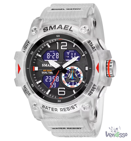 Relogios de pulso impermeaveis, luminoso, a estrear com etiqueta