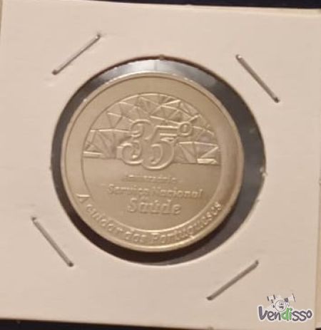 Moeda 35 Anos do Serviço Nacional de Saude