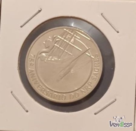 Moeda 75º Aniversário do Navio Escola Sagres