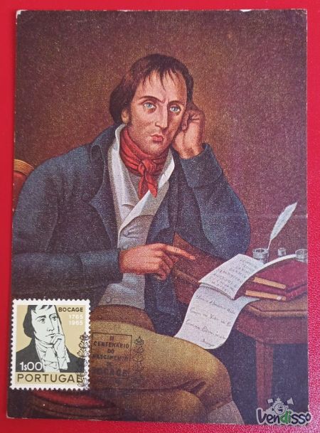 Postal II Centenário Nascimento Bocage