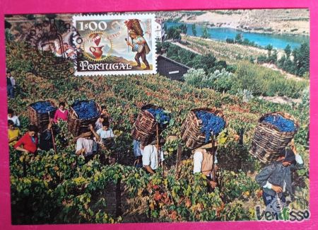 Postal Vinho do Porto 1970-1$00