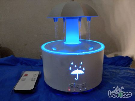 Difusor luminoso de água e óleos perfumados novo.